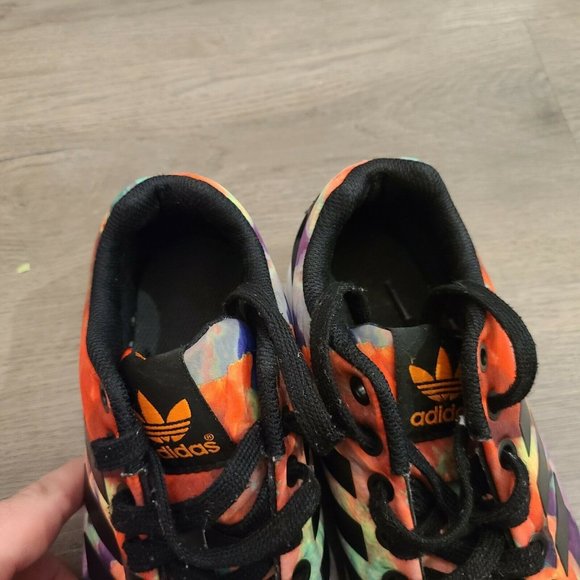 adidas torsion zx flux rainbow